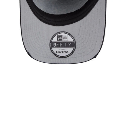 Pictured is this Rowdyruff Boys Butch Power Puff Girls 9FIFTY A-Frame Snapback cap in open green. 2