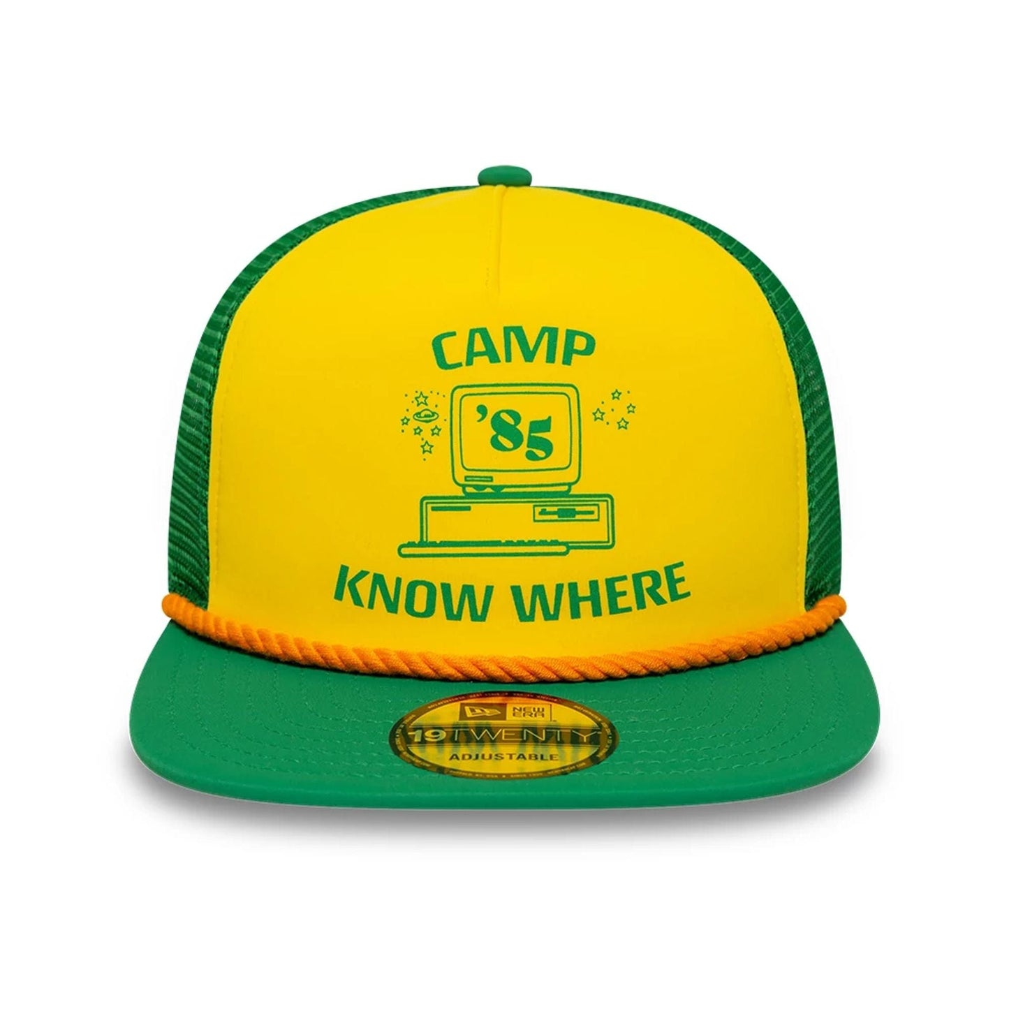 Stranger Things Camp Know Where Green 19TWENTY Adjustable Cap 2