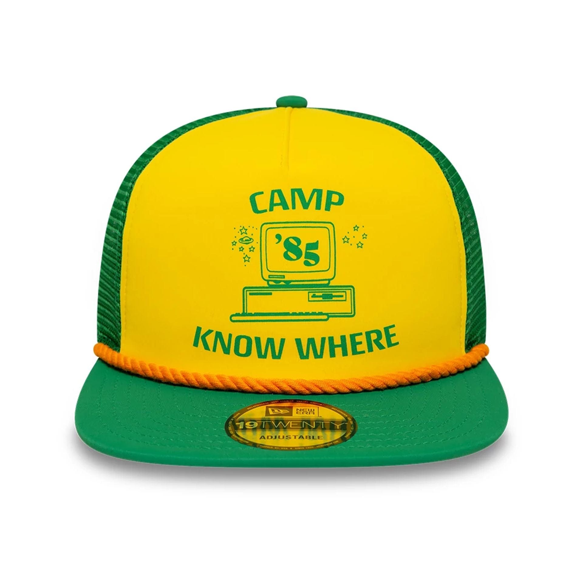Stranger Things Camp Know Where Green 19TWENTY Adjustable Cap 2