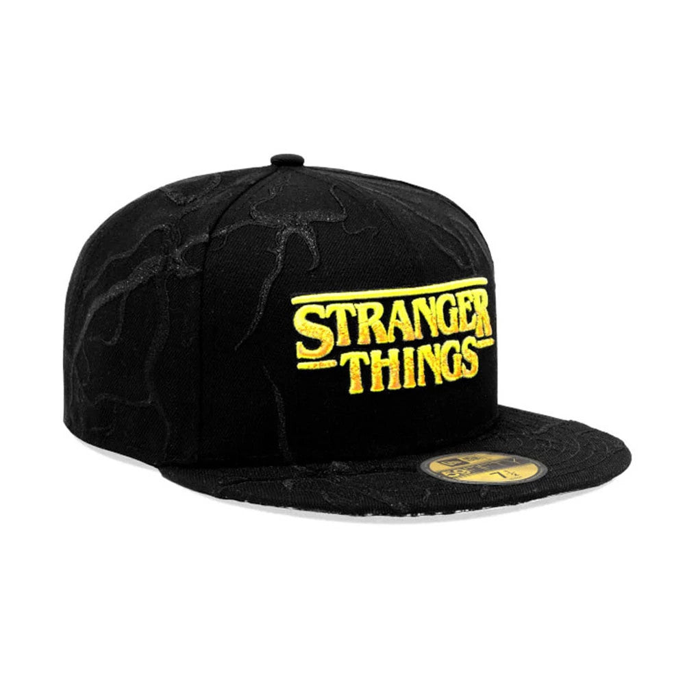 Stranger Things All Over Print Black 59FIFTY Fitted Cap 3