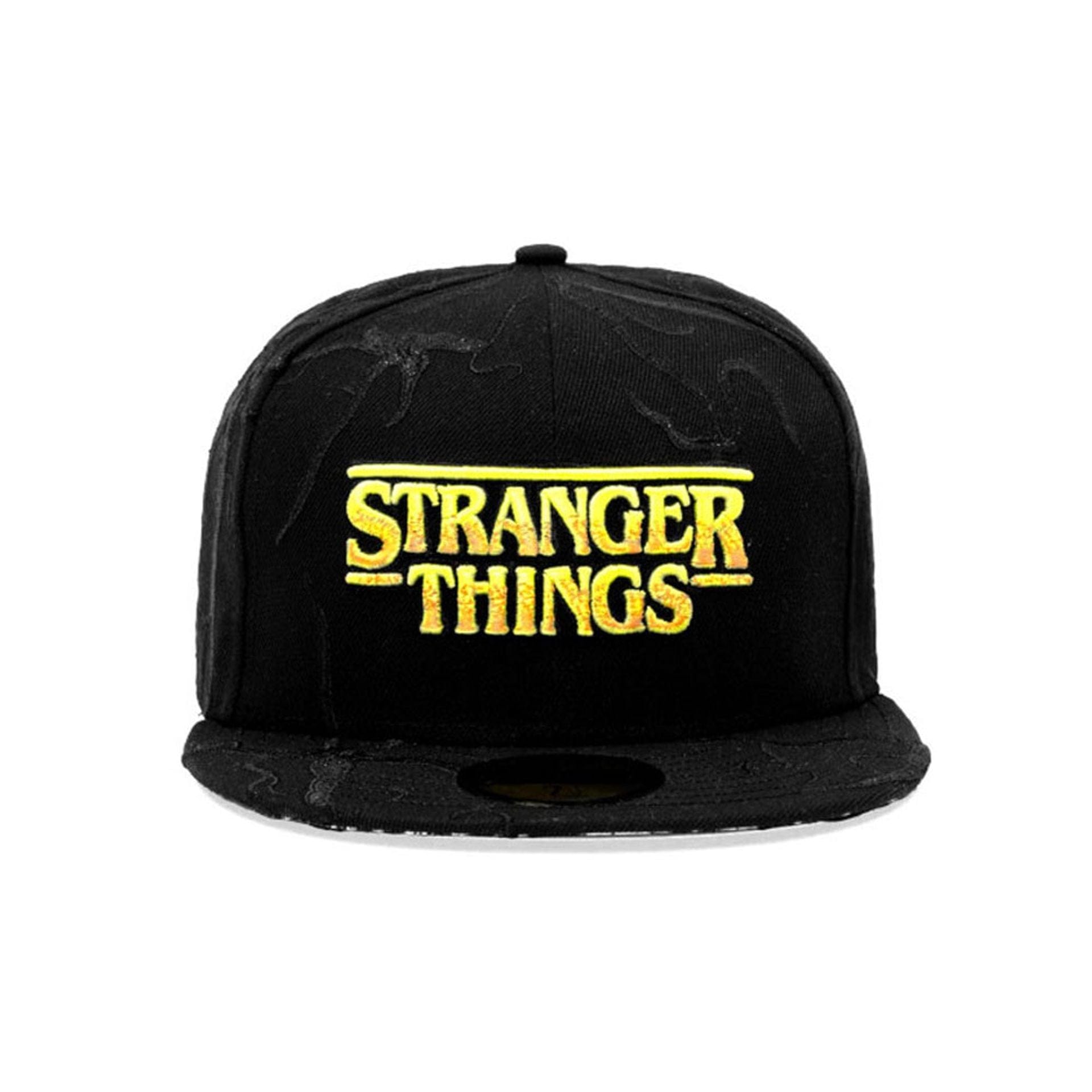 Stranger Things All Over Print Black 59FIFTY Fitted Cap 2
