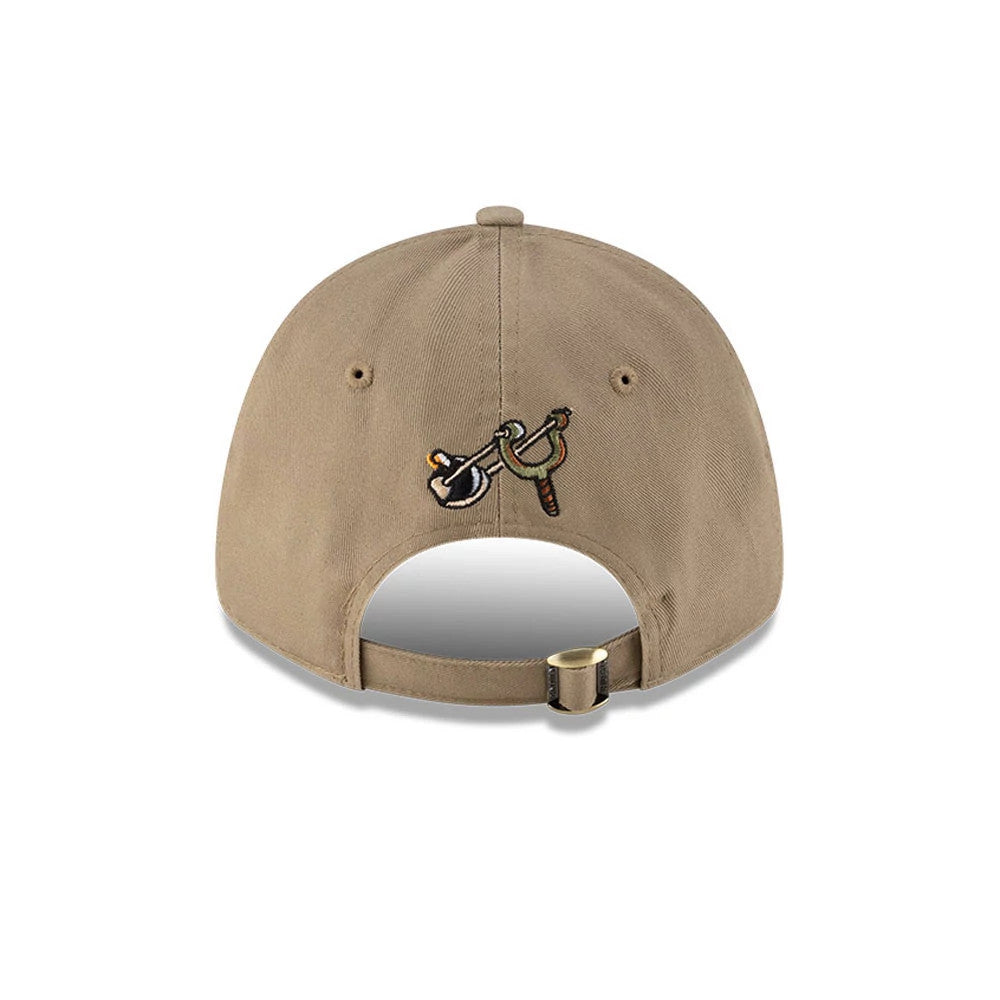 One Piece Usopp Beige 9FORTY Adjustable Cap 6