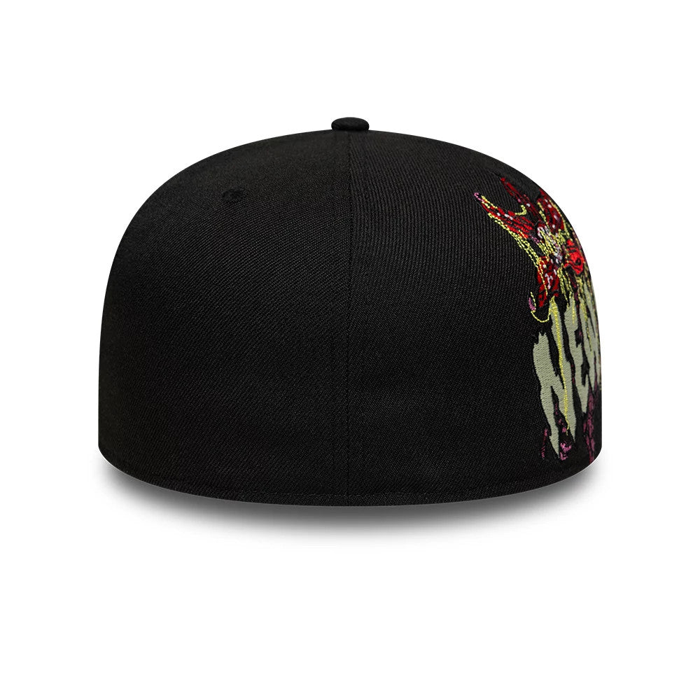 Stranger Things Demogorgon Black 59FIFTY Fitted Cap 5