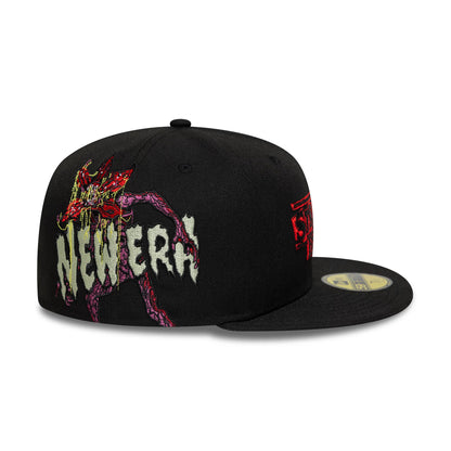 Stranger Things Demogorgon Black 59FIFTY Fitted Cap 4