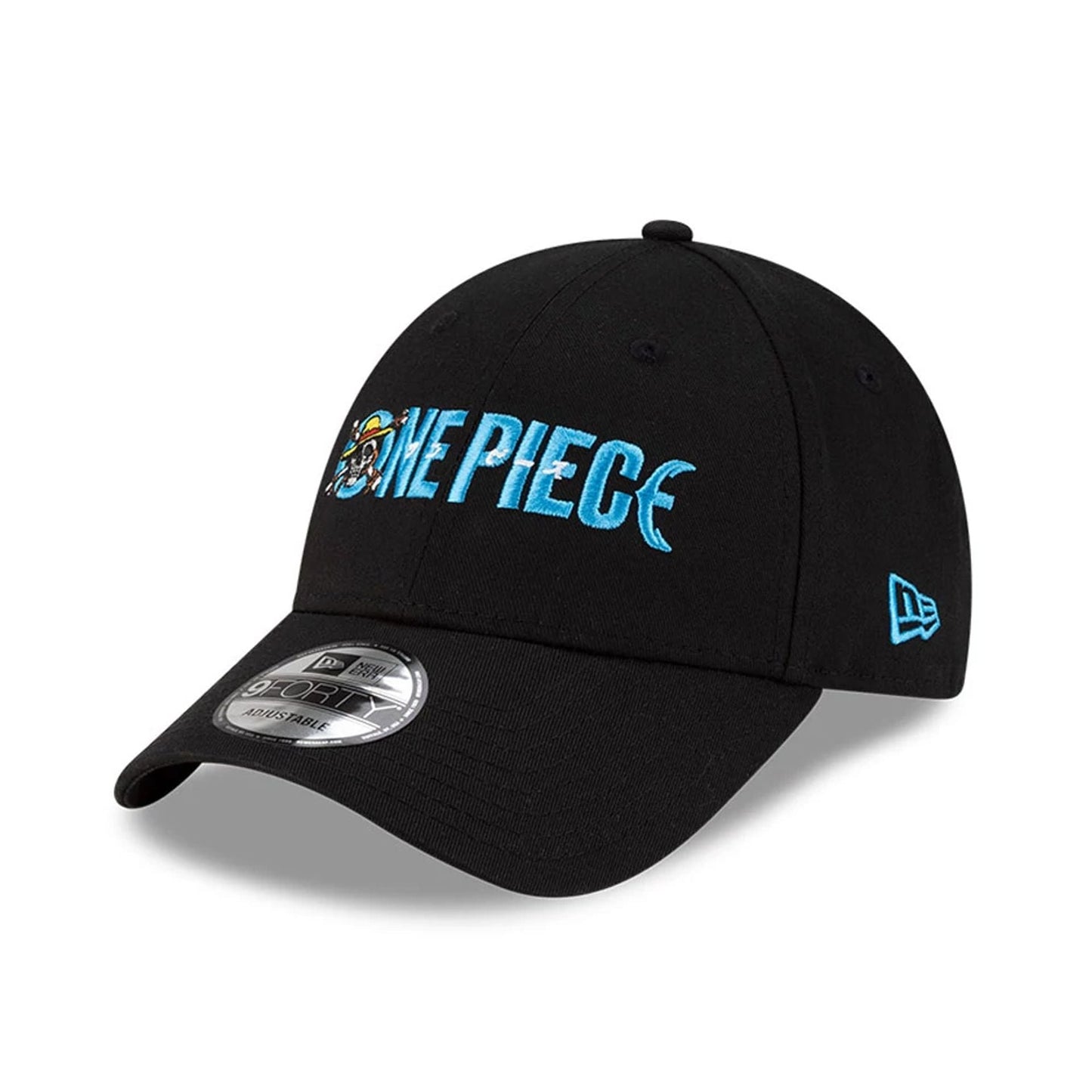 Pictured is this One Piece Straw Hat Pirates 9FORTY cap in black. 1