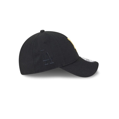 Pictured is this MLB Neon LA Dodgers 9FORTY Adjustable cap in black. 6