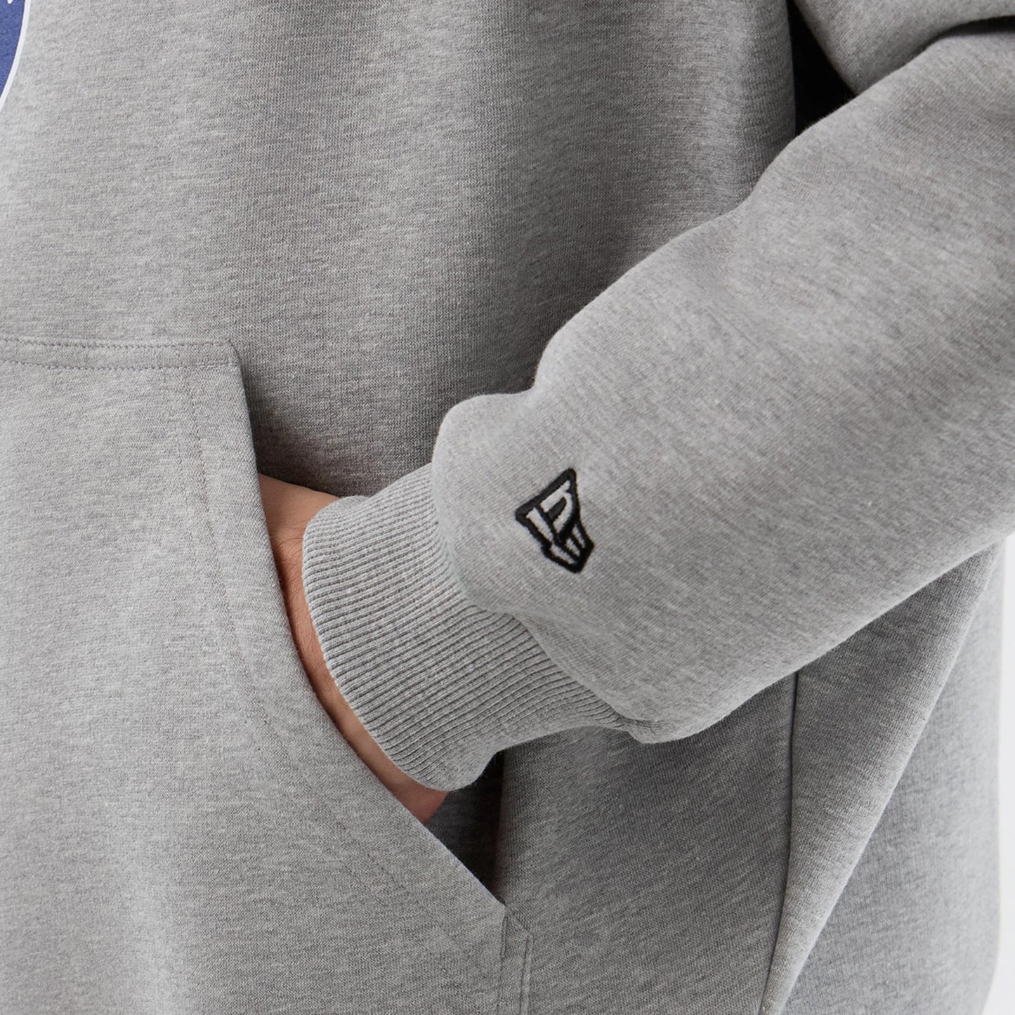 The Male model is wearing Indianapolis Colts NFL International Series Games Grey Pullover Hoodie 5
