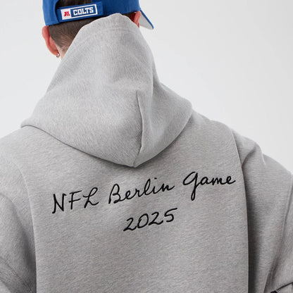 The Male model is wearing Indianapolis Colts NFL International Series Games Grey Pullover Hoodie  6
