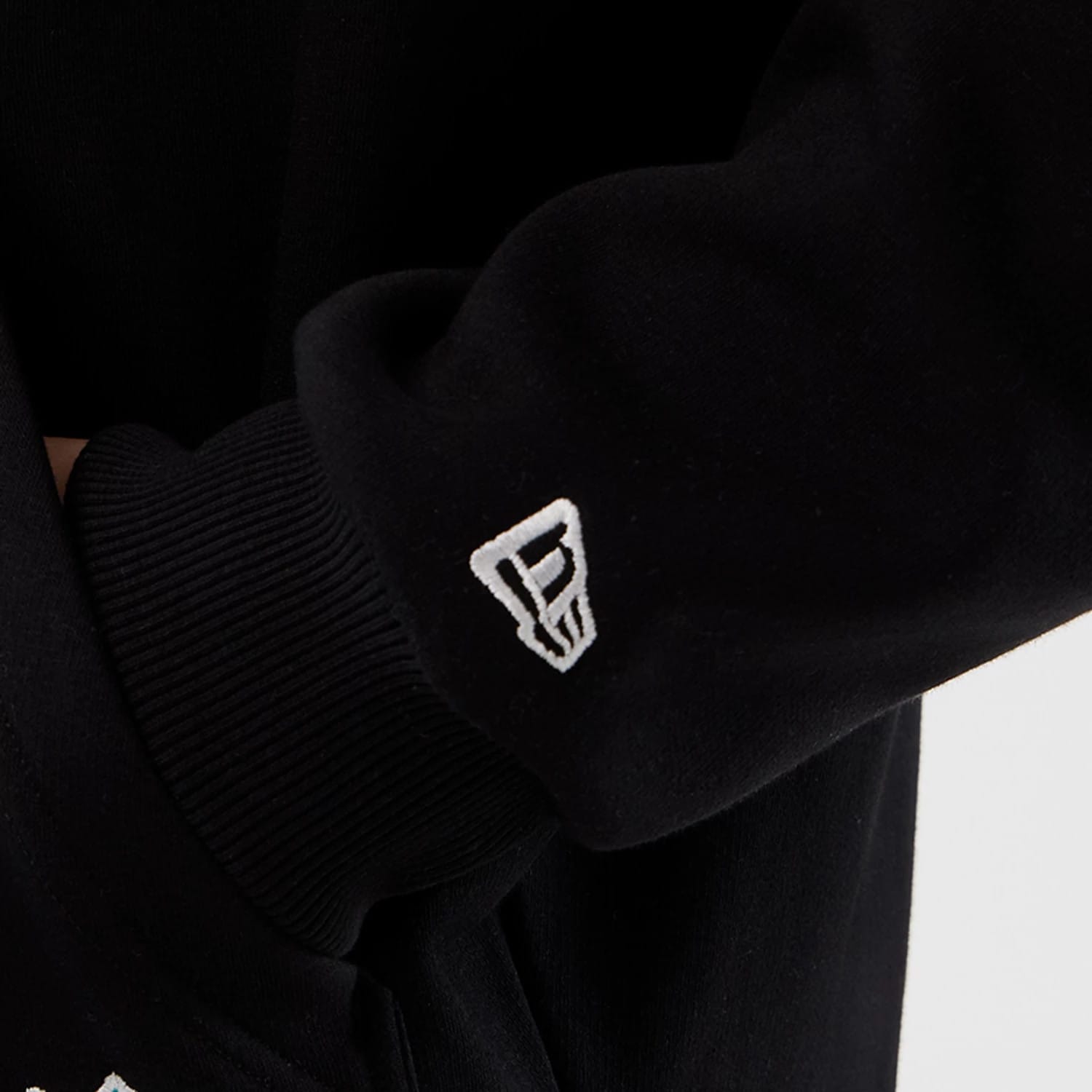 The Male model is wearing Jacksonville Jaguars NFL International Series Games Black Full Zip Hoodie 7