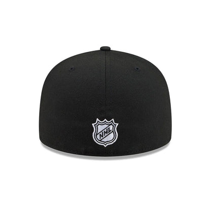 Pictured is this NHL Evergreen Anaheim Ducks 59FIFTY Fitted cap in Black. 6