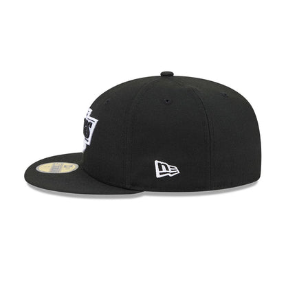 Pictured is this NHL Evergreen LA Kings 59FIFTY Fitted cap in black. 6