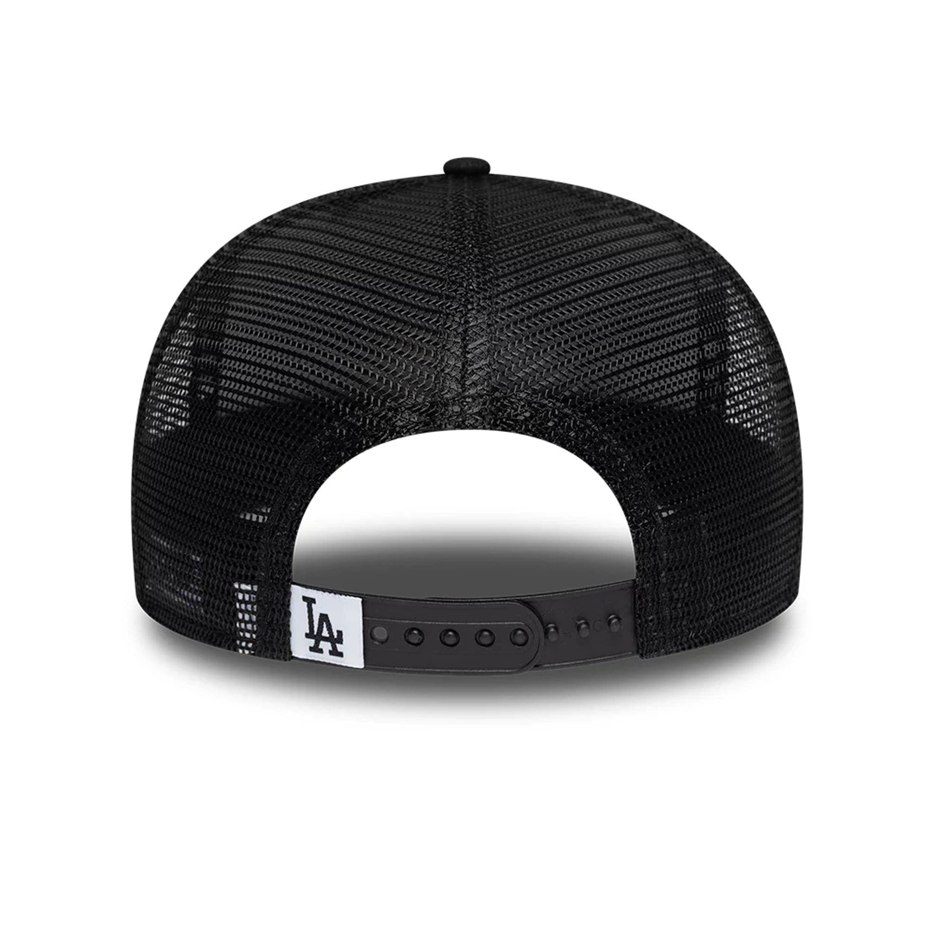 Pictured is this MLB Evergreen LA Dodgers 9FIFTY Trucker cap in black. 5