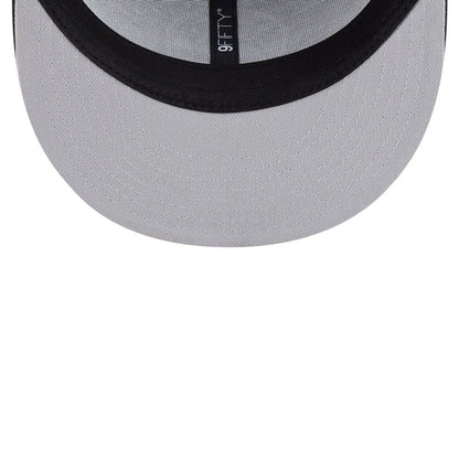 Pictured is this MLB Evergreen New York Yankees 9FIFTY Trucker cap in black. 2