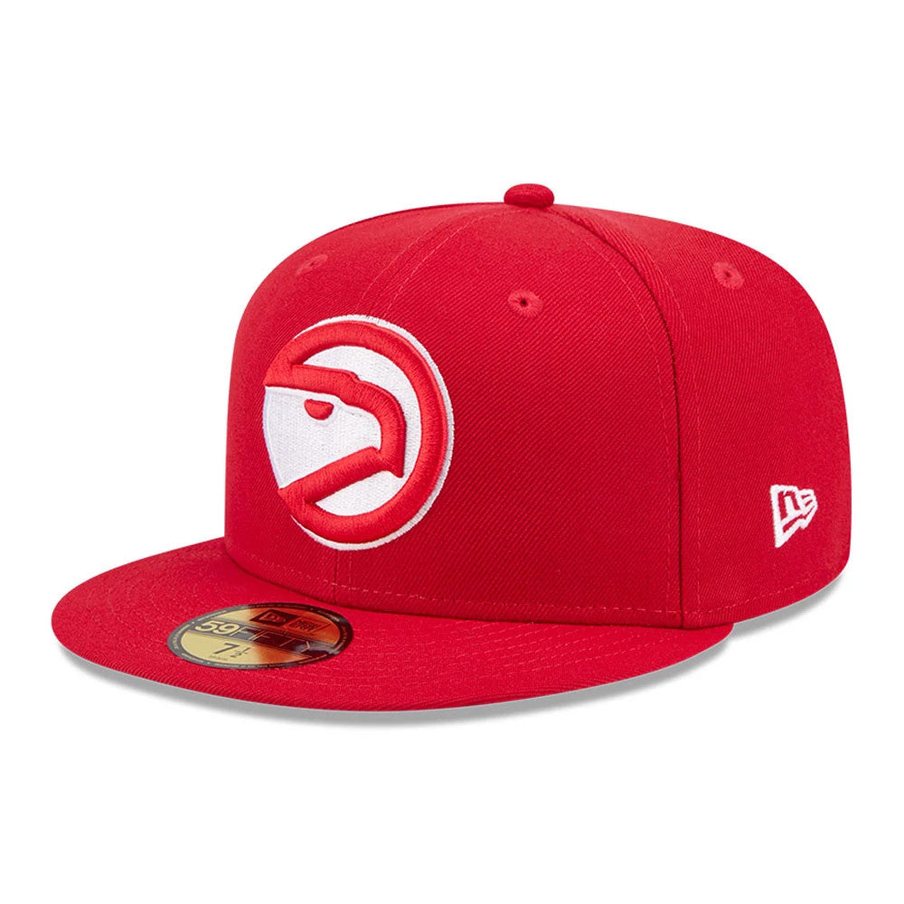 Pictured is this NBA Hardwood Classic Atlanta Hawks 59FIFTY Fitted cap in red. 4