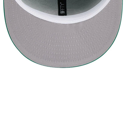 Pictured is this NBA Hardwood Classic Boston Celtics 59FIFTY Fitted cap in green. 2