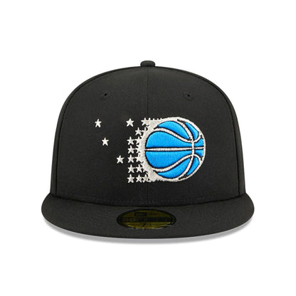 Pictured is this NBA Hardwood Classic Orlando Magic 59FIFTY Fitted cap in black. 3