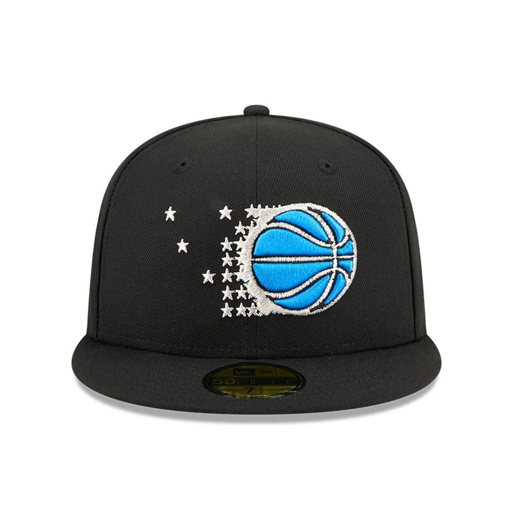 Pictured is this NBA Hardwood Classic Orlando Magic 59FIFTY Fitted cap in black. 3