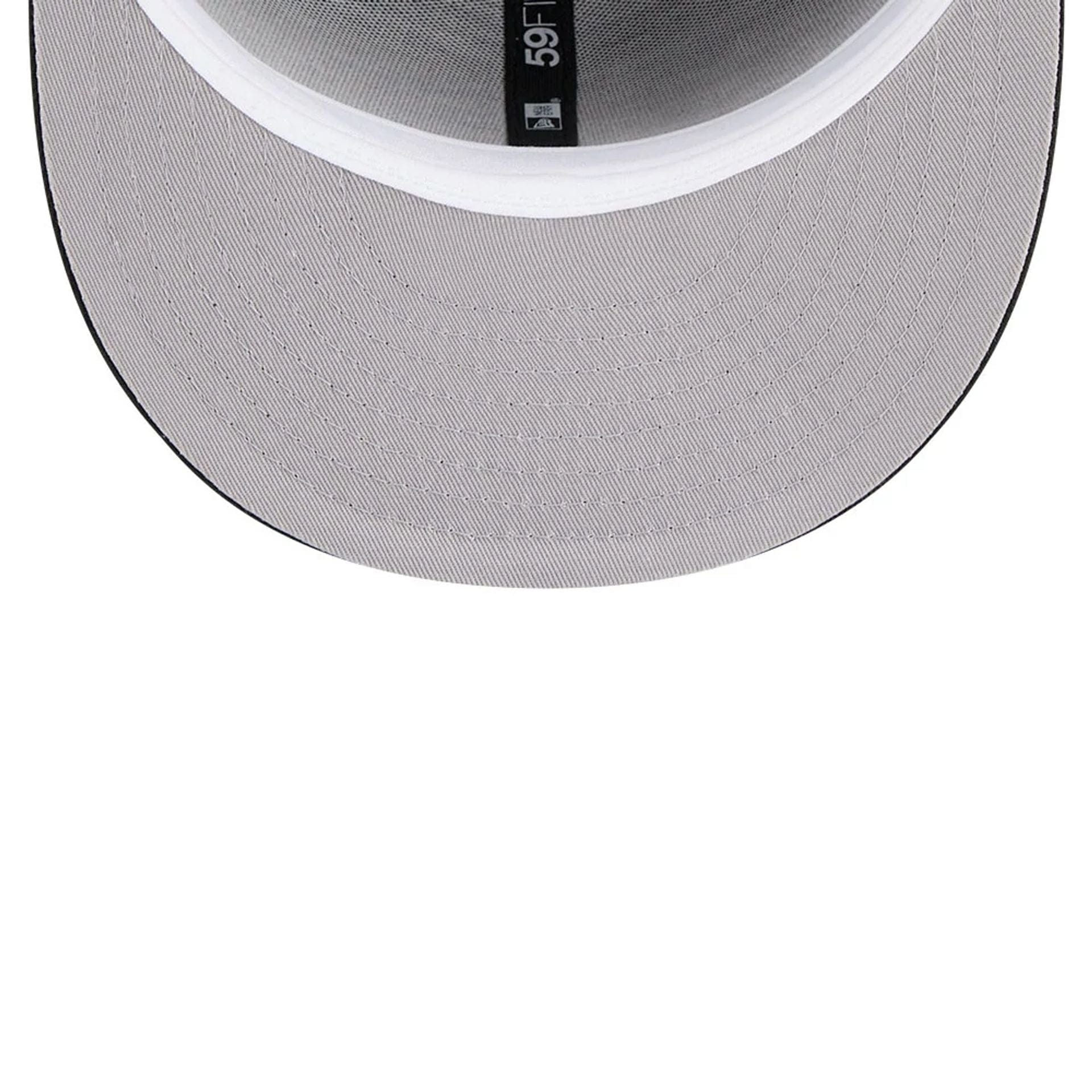 Pictured is this NBA Hardwood Classic Orlando Magic 59FIFTY Fitted cap in black. 2