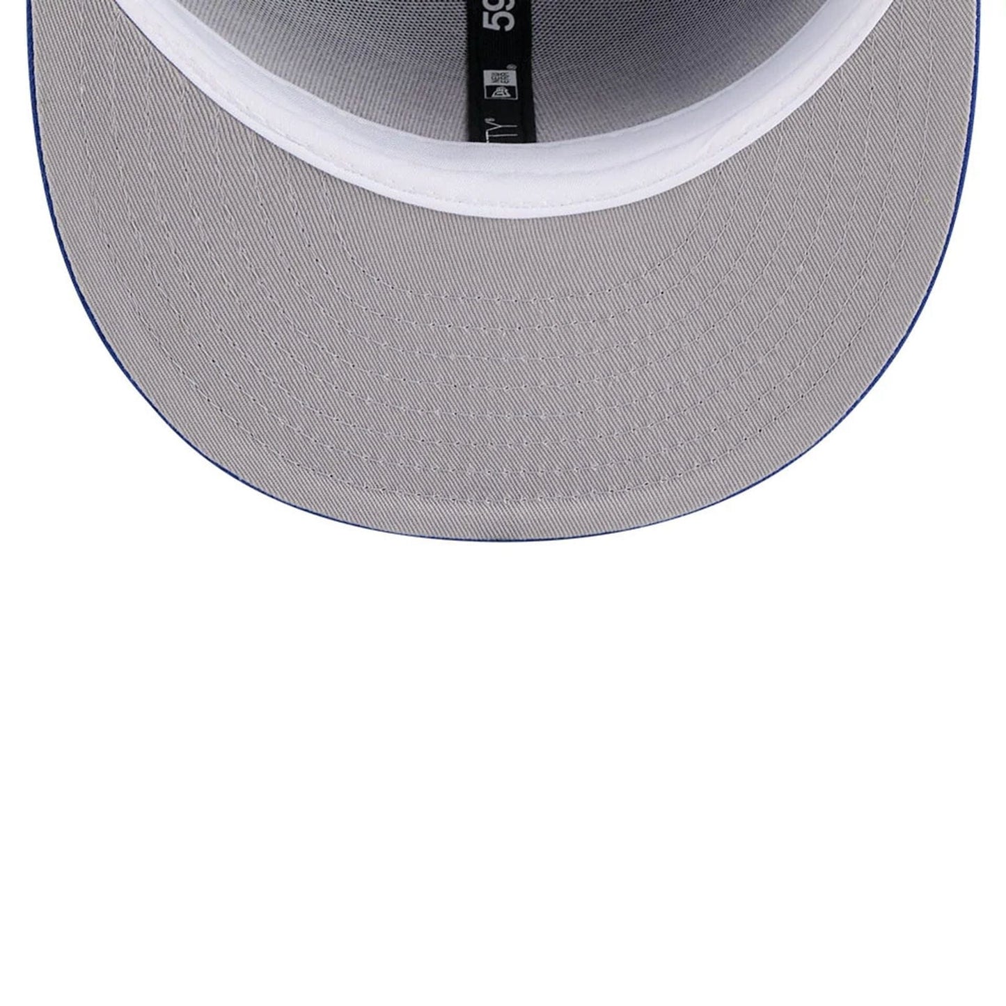 Pictured is this NBA Hardwood Classic Detroit Pistons 59FIFTY Fitted cap in blue. 2