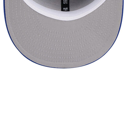 Pictured is this NBA Hardwood Classic Sidepatch Golden State Warriors 59FIFTY Fitted cap in blue. 2