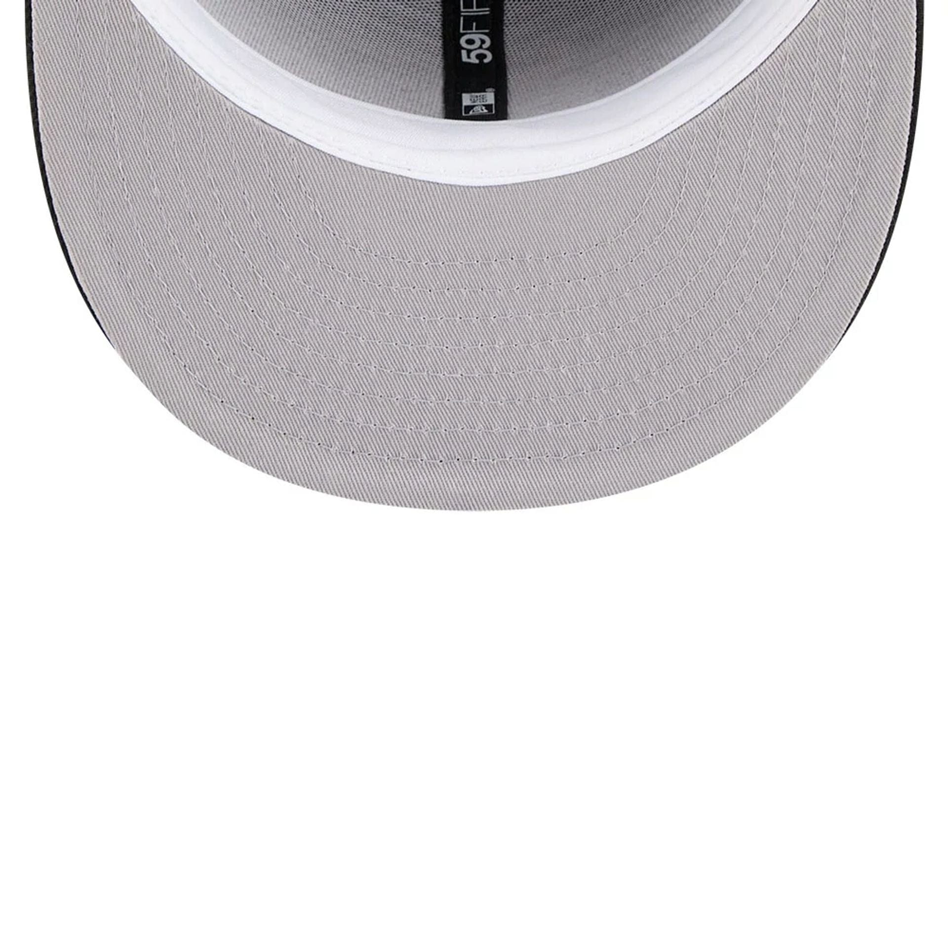 Pictured is this NBA Hardwood Classic Milwaukee Bucks 59FIFTY Fitted cap in black. 2