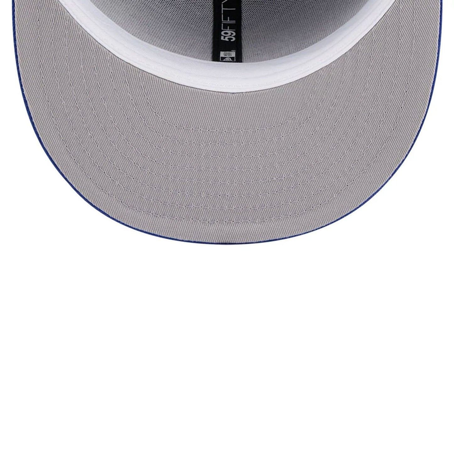 Pictured is this NBA Hardwood Classic Minnesota Timberwolves 59FIFTY Fitted cap in blue. 2