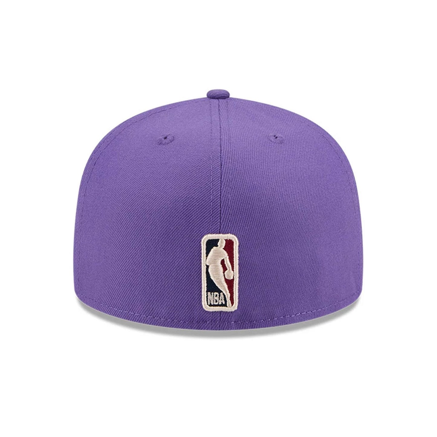 Pictured is this NBA Hardwood Classic LA Lakers 59FIFTY Fitted cap in purple. 5