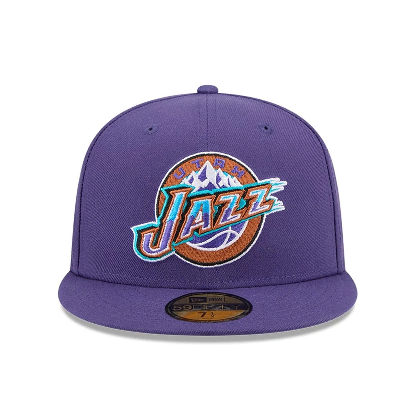 Pictured is this NBA Hardwood Classic Utah Jazz 59FIFTY Fitted cap in dark purple. 4