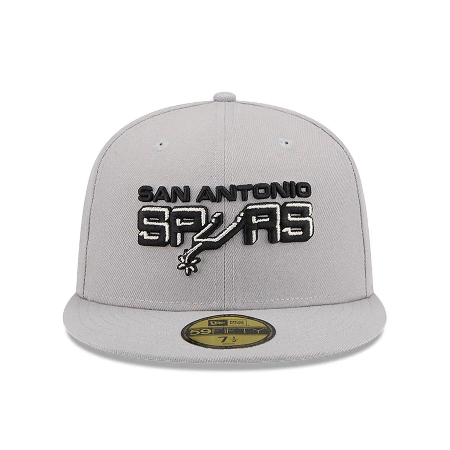 Pictured is this NBA Hardwood Classic San Antonio Spurs 59FIFTY Fitted cap in grey. 2