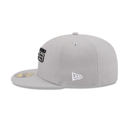 Pictured is this NBA Hardwood Classic San Antonio Spurs 59FIFTY Fitted cap in grey. 6
