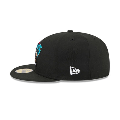 Pictured is this NBA Hardwood Classic Vancouver Grizzlies 59FIFTY Fitted cap in black. 6