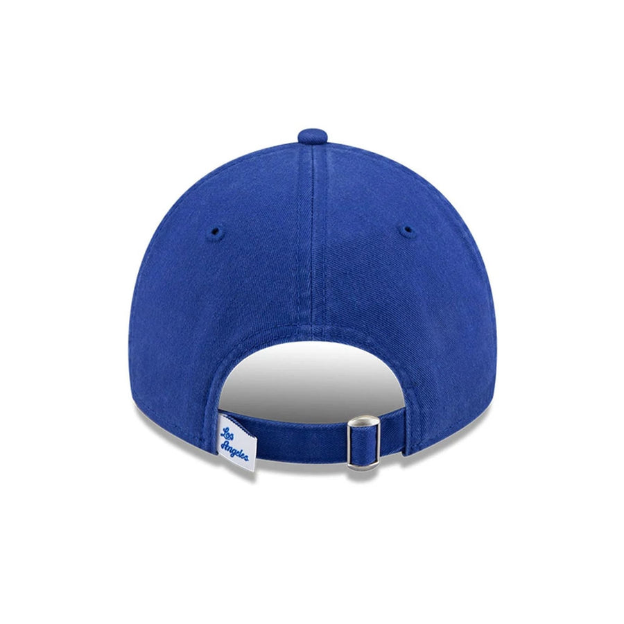 Pictured is this NBA Hardwood Classic LA Lakers 9TWENTY cap in blue. 4