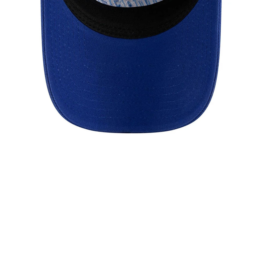 Pictured is this NBA Hardwood Classic LA Lakers 9TWENTY cap in blue. 7