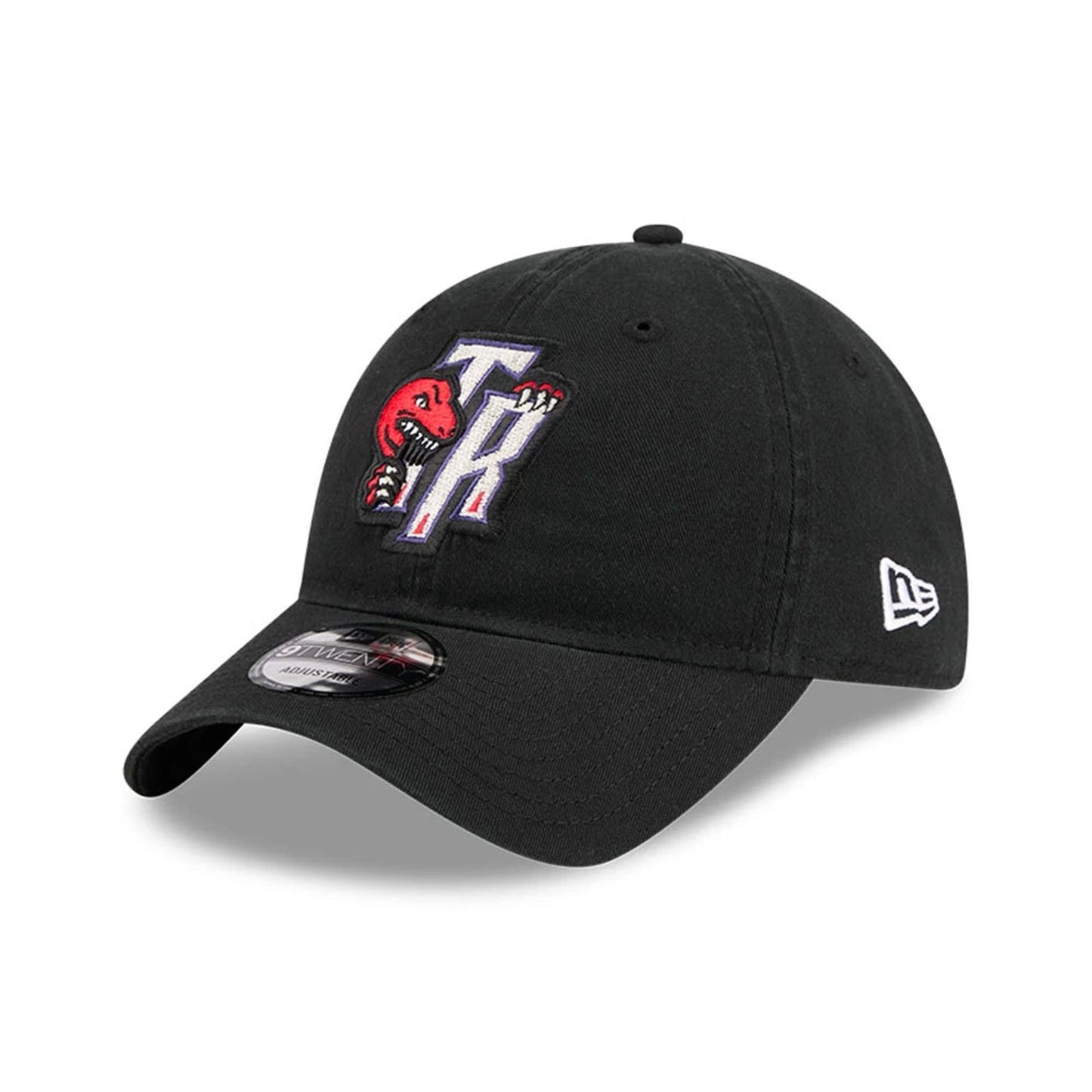 Pictured is this NBA Hardwood Classic Toronto Raptors 9TWENTY cap in black. 1