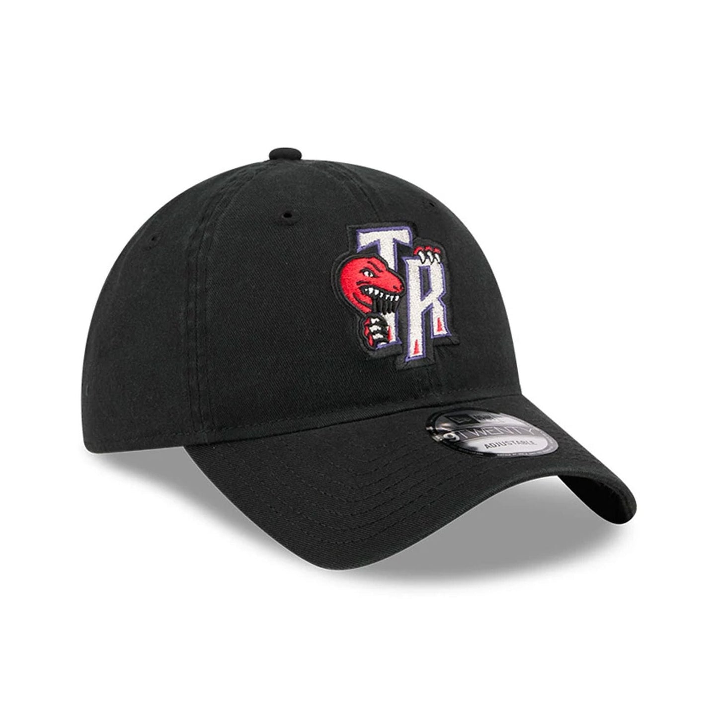 Pictured is this NBA Hardwood Classic Toronto Raptors 9TWENTY cap in black. 3