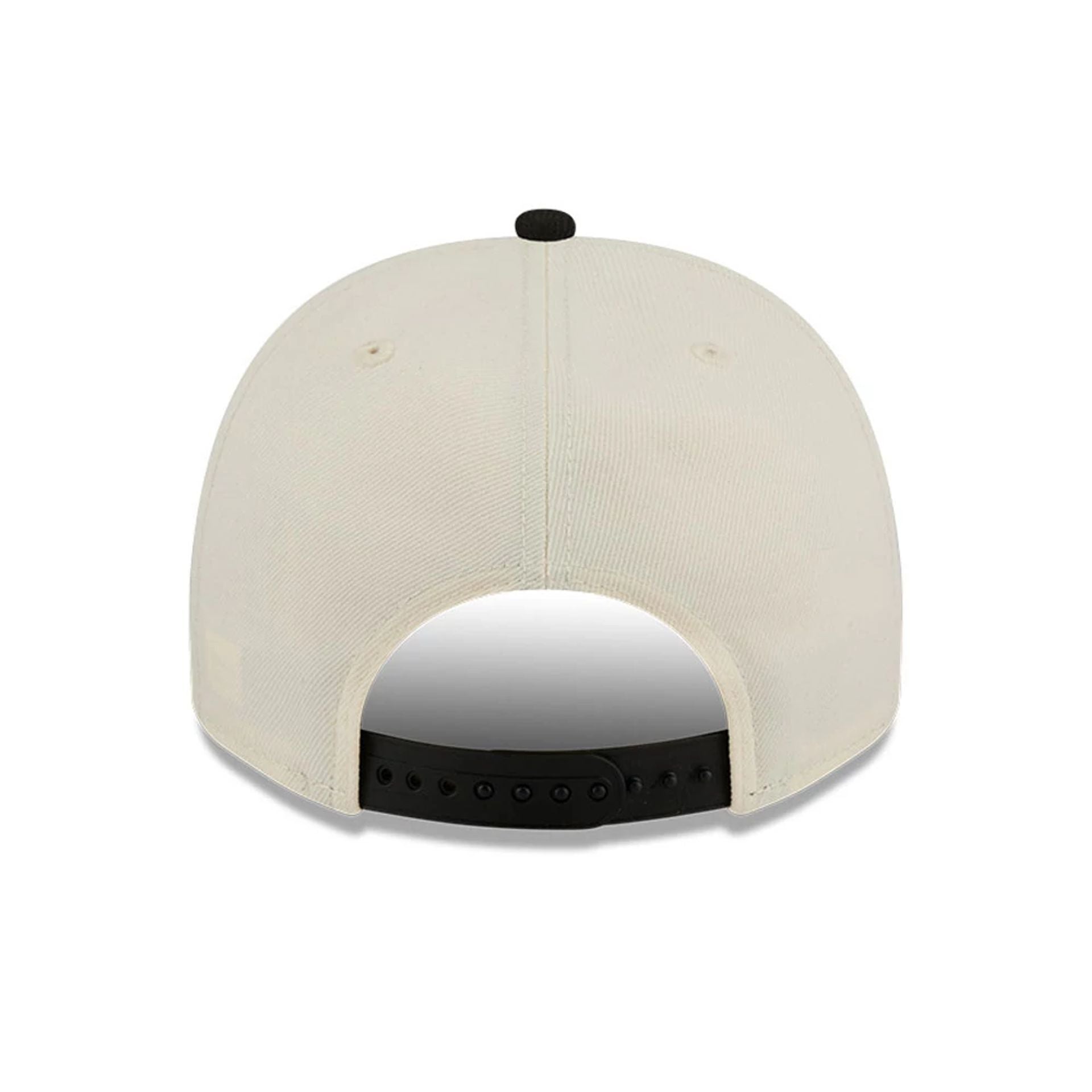 Pictured is this NBA Hardwood Classic Orlando Magic 9FIFTY A-Frame Snapback cap in black. 7