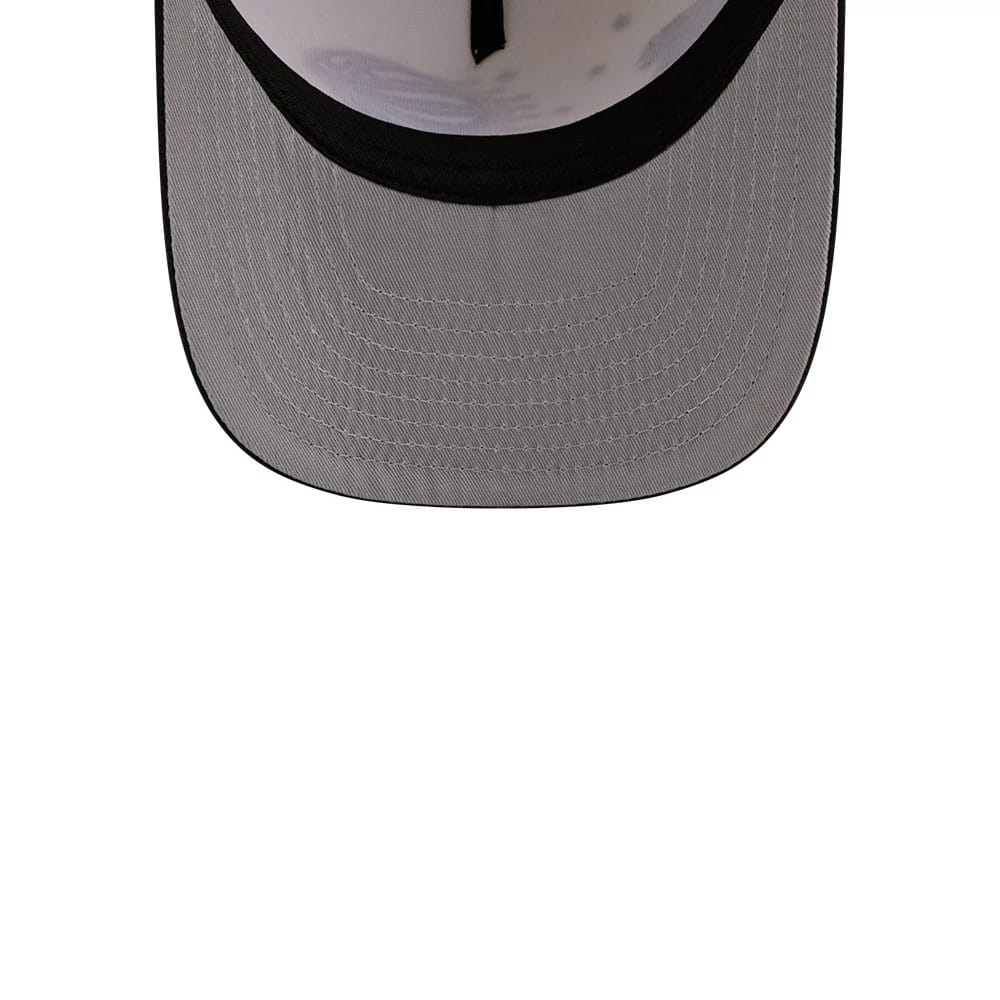 Pictured is this NBA Hardwood Classic Orlando Magic 9FIFTY A-Frame Snapback cap in black. 2