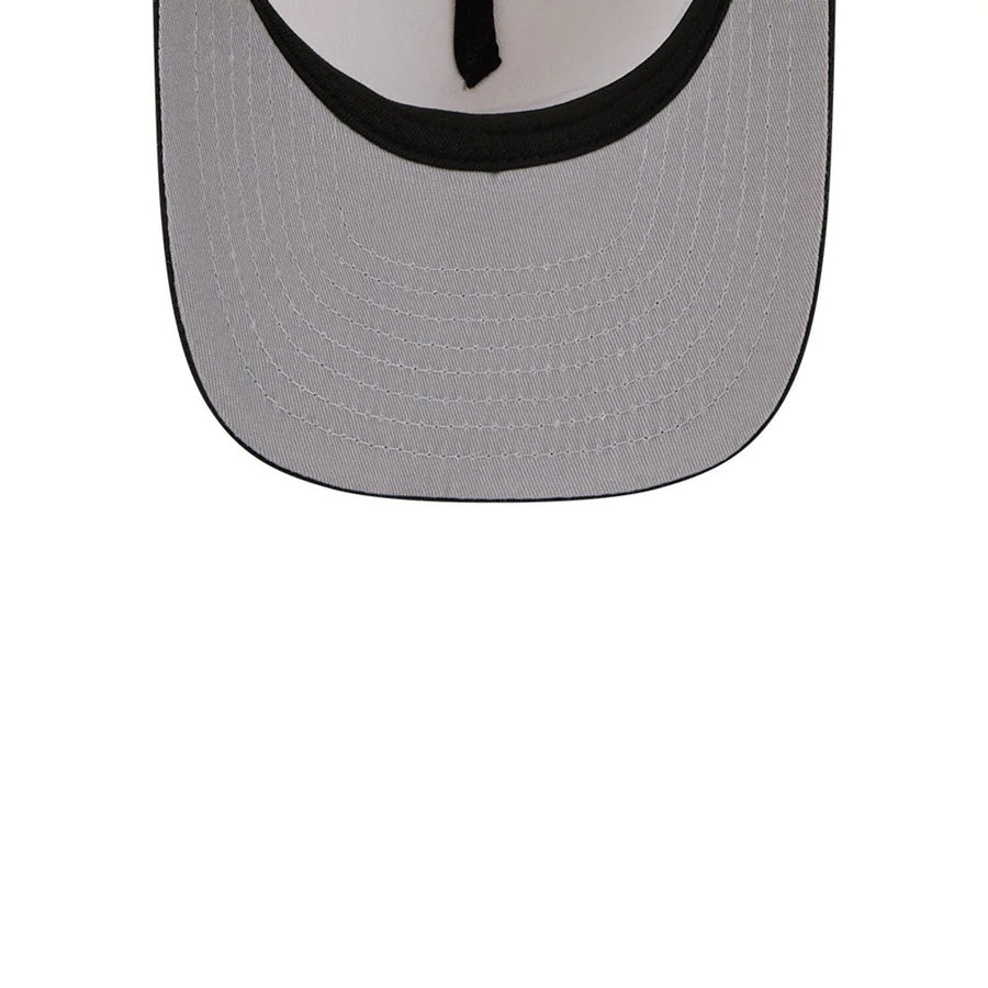 Pictured is this NBA Hardwood Classic Detroit Pistons 9FIFTY A-Frame Snapback cap in blue. 2