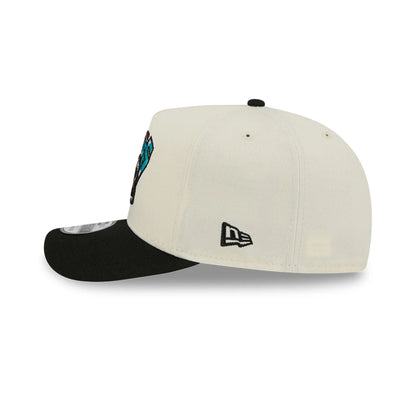 Pictured is this NBA Hardwood Classic Vancouver Grizzlies 9FIFTY A-Frame Snapback cap in black. 7
