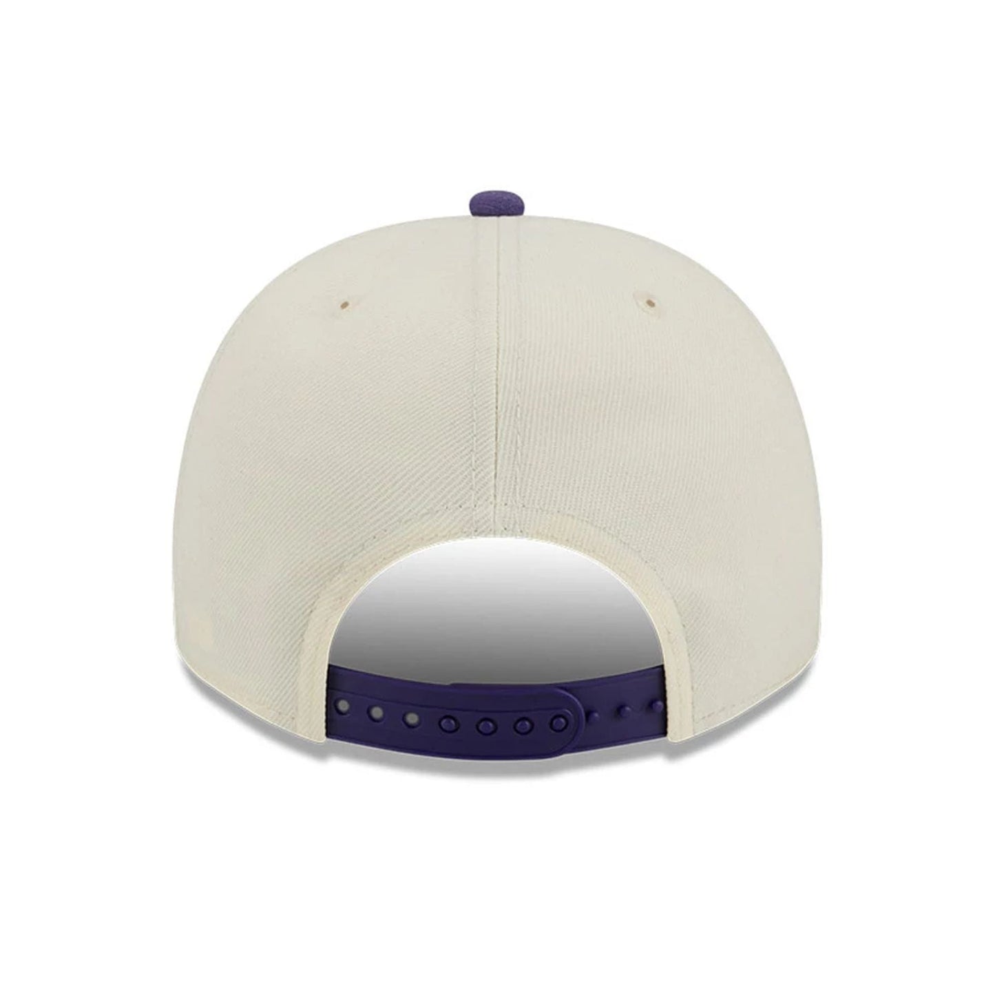 Pictured is this NBA Hardwood Classic Utah Jazz 9FIFTY A-Frame Snapback cap in dark purple. 7
