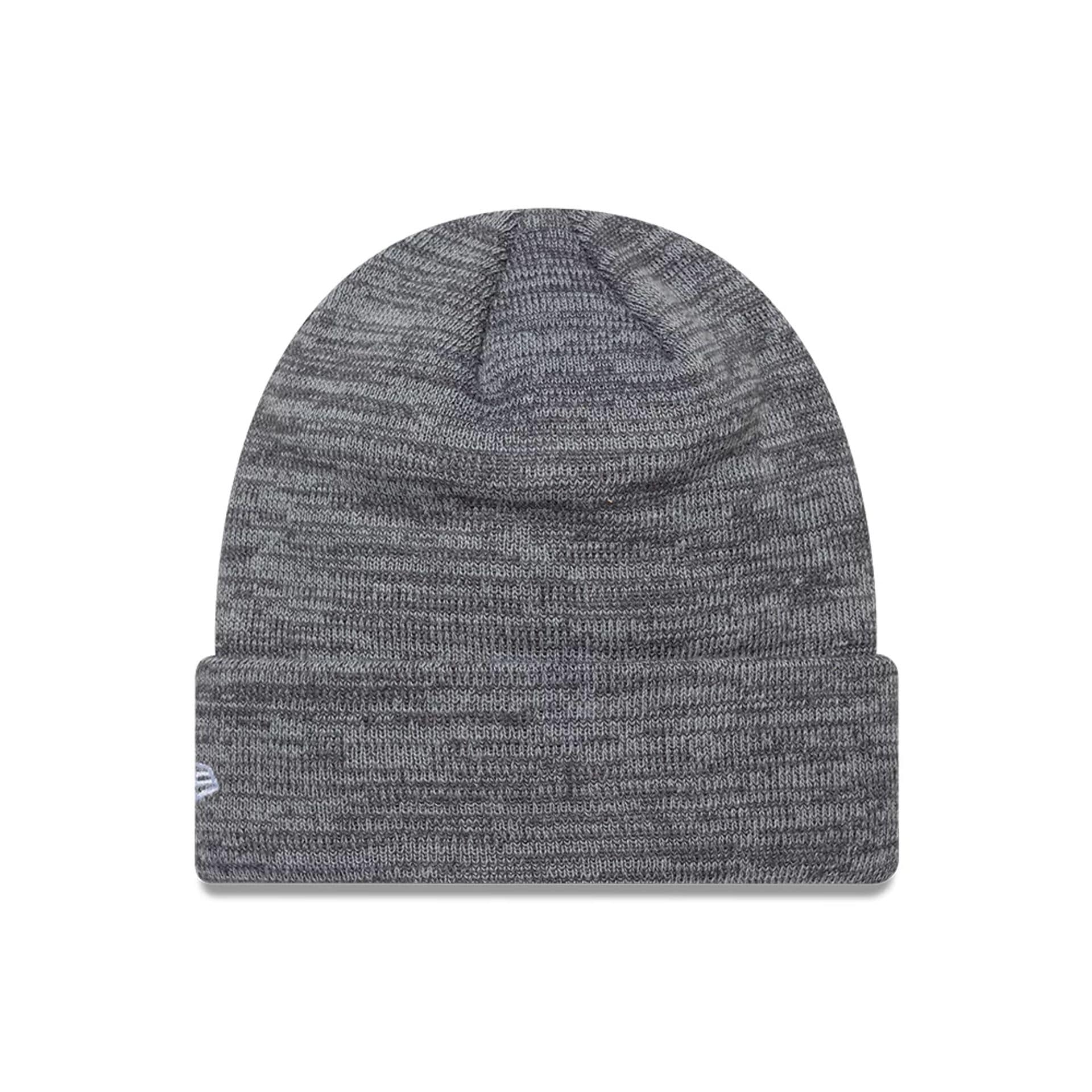 Retro Newcastle United FC Grey Cuff knit Beanie Hat | NEC UK