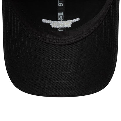 This is a  New Era Slogan Background Talent Black 9TWENTY Adjustable Cap 7