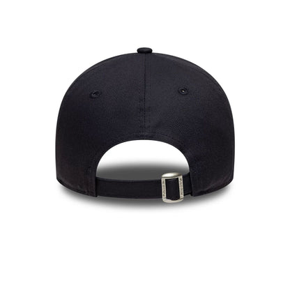 This is a  New Era Slogan Aime Moi Navy 9TWENTY Adjustable Cap 6