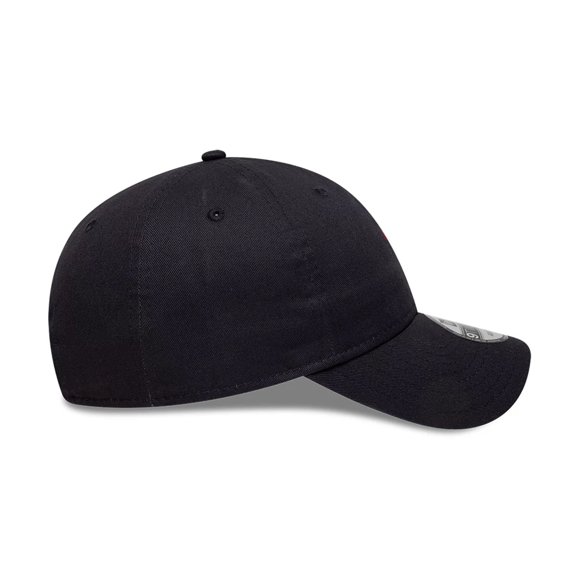 This is a  New Era Slogan Aime Moi Navy 9TWENTY Adjustable Cap 5