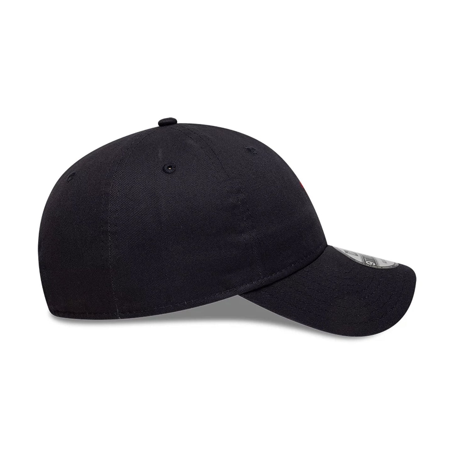 This is a  New Era Slogan Aime Moi Navy 9TWENTY Adjustable Cap 5