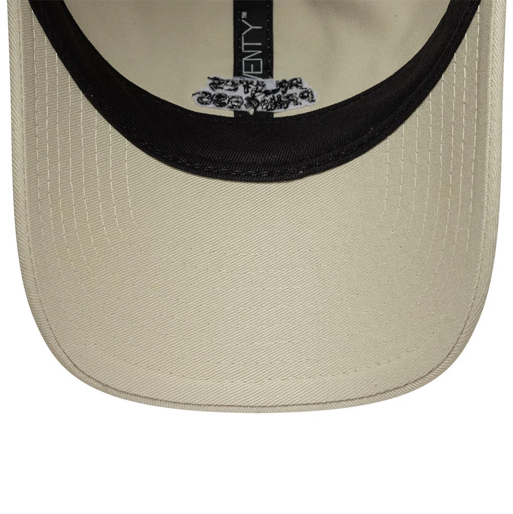 This is a  New Era Slogan Pilates Princess Light Beige 9TWENTY Adjustable Cap 7