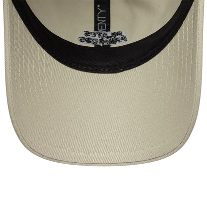 This is a  New Era Slogan Pilates Princess Light Beige 9TWENTY Adjustable Cap 7