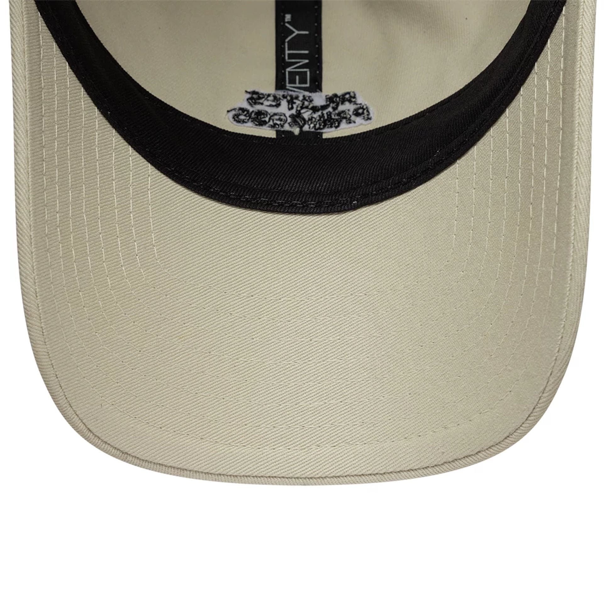 This is a  New Era Slogan Pilates Princess Light Beige 9TWENTY Adjustable Cap 7