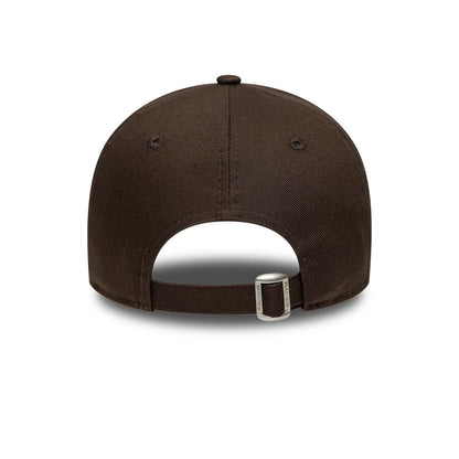 This is a  New Era Slogan Plot Twist Dark Brown 9TWENTY Adjustable Cap 6