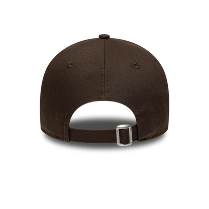 This is a  New Era Slogan Plot Twist Dark Brown 9TWENTY Adjustable Cap 6